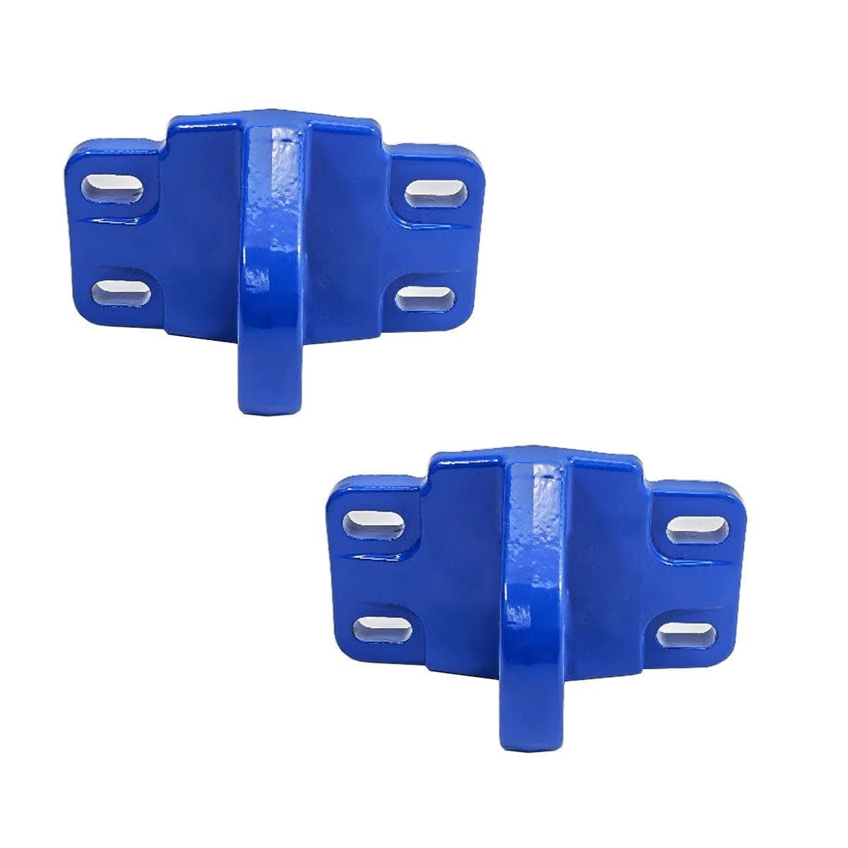 UPR - Front Tow Hook Pair Blue (fits 21-26 Ford Bronco & Raptor with HD Modular Bumper) - 2530-01