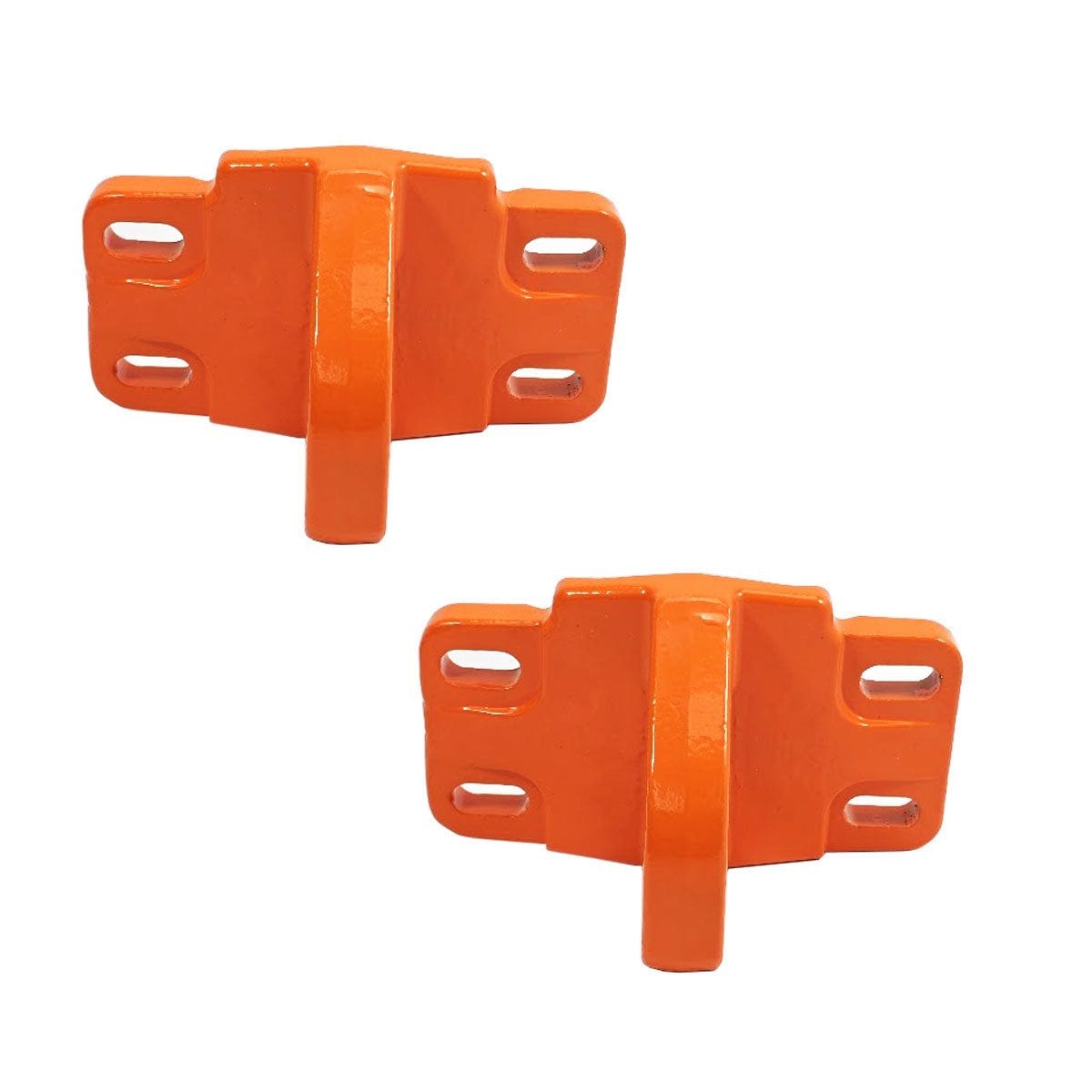 UPR - Front Tow Hook Pair Orange (fits 21-26 Ford Bronco & Raptor with HD Modular Bumper) - 2530-03