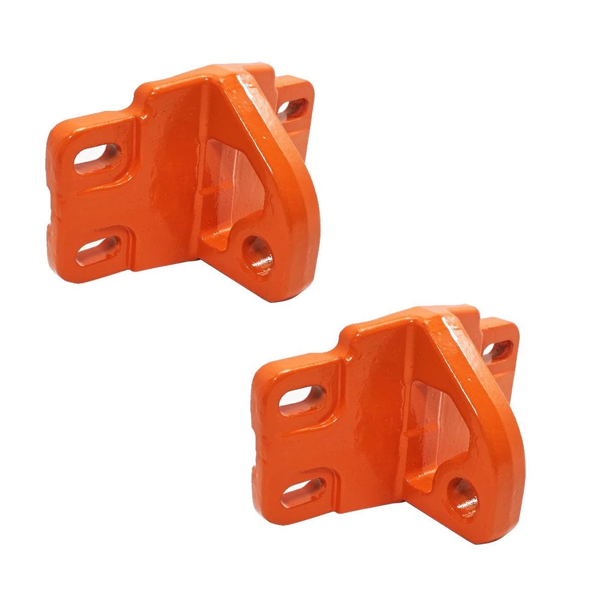 UPR - Front Tow Hook Pair Orange (fits 21-26 Ford Bronco & Raptor with HD Modular Bumper) - 2530-03