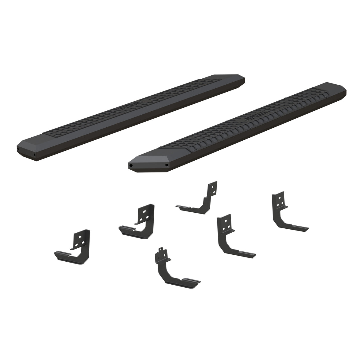 ARIES 2556005 AdvantEDGE Black Aluminum 75-Inch Truck Running Boards, Select Dodge, Ram 1500
