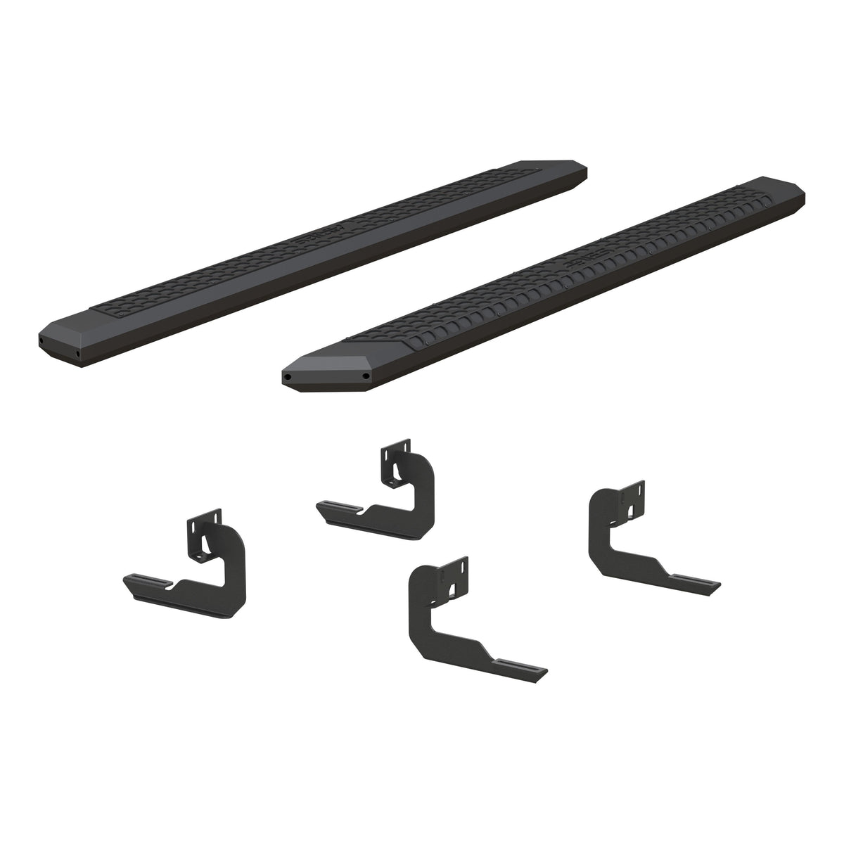ARIES 2556009 AdvantEDGE Black Aluminum 85-Inch Truck Running Boards, Select Ford F-150