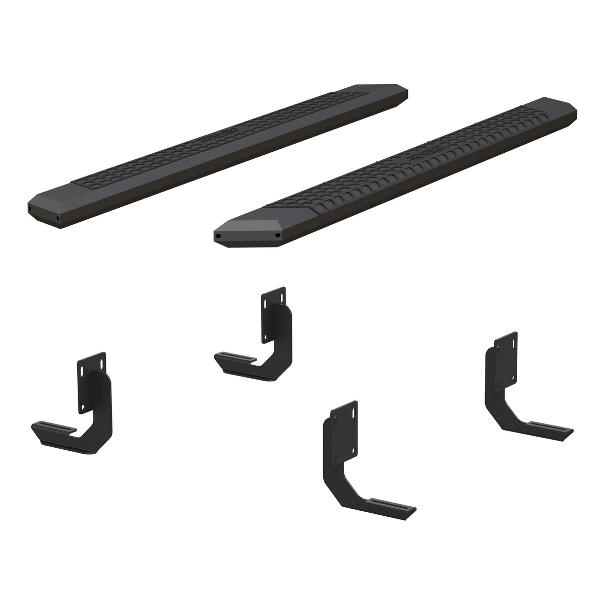 ARIES 2556014 AdvantEDGE Black Aluminum 75-Inch Truck Running Boards, Select Ford F-250, F-350 Super Duty