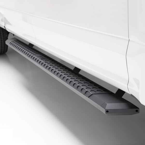 ARIES 2556024 AdvantEDGE Black Aluminum 91-Inch Truck Running Boards, Select Ford F-250, F-350, F-450 Super Duty