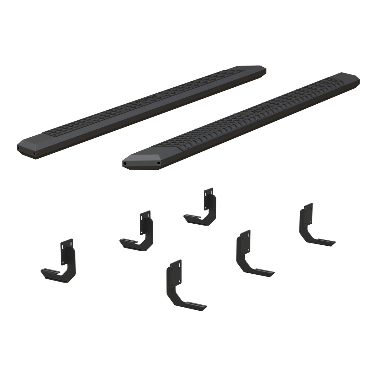 ARIES 2556024 AdvantEDGE Black Aluminum 91-Inch Truck Running Boards, Select Ford F-250, F-350, F-450 Super Duty