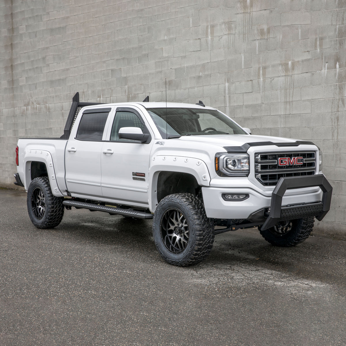 ARIES 2556047 AdvantEDGE Black Aluminum 91-Inch Truck Running Boards, Select Chevrolet Silverado, Tahoe, Suburban, GMC Sierra, Yukon