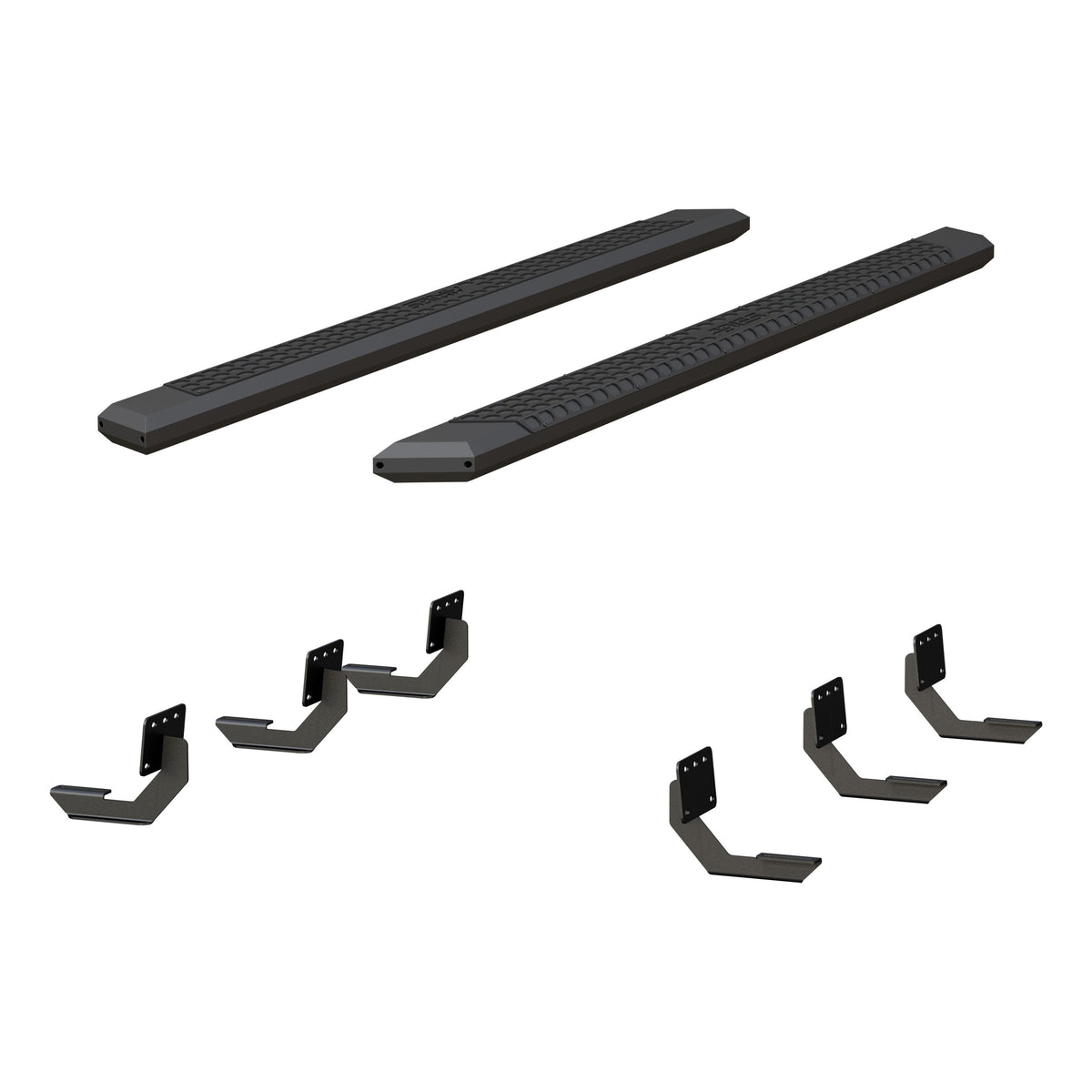 ARIES 2556049 AdvantEDGE Black Aluminum 91-Inch Truck Running Boards, Select Ram 1500