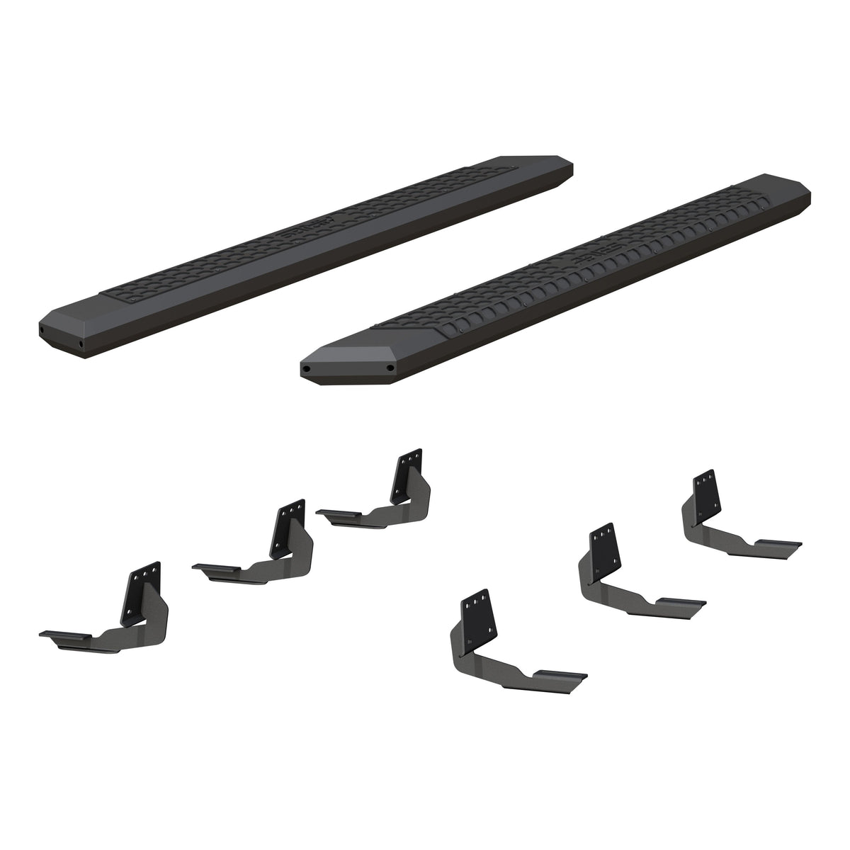 ARIES 2556050 AdvantEDGE Black Aluminum 75-Inch Truck Running Boards, Select Ram 1500