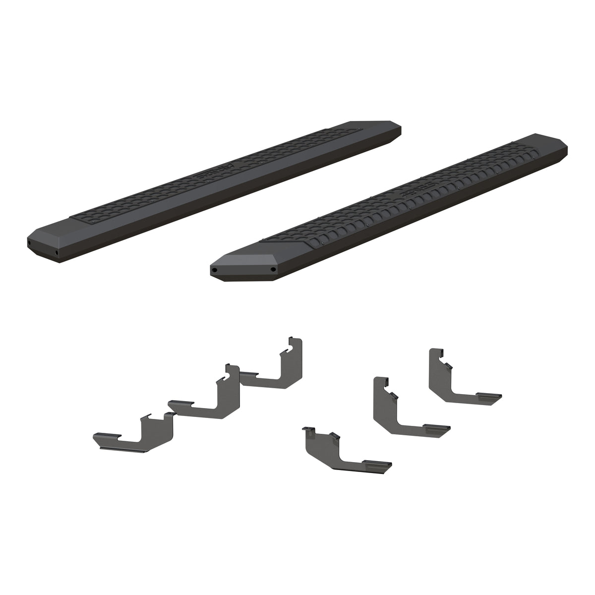 ARIES 2556052 AdvantEDGE Black Aluminum 85-Inch Truck Running Boards, Select Ford Ranger Crew Cab