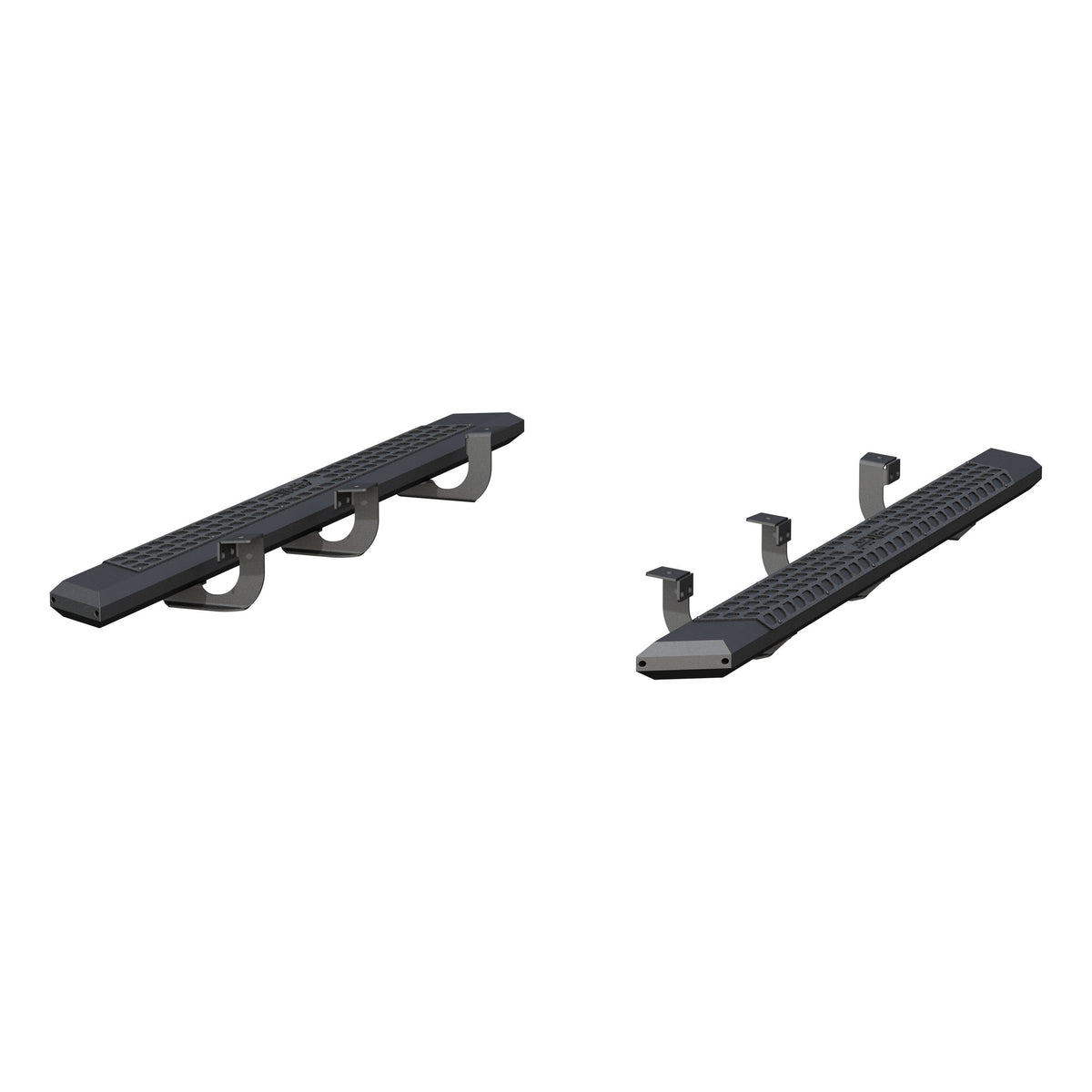 ARIES 2556054 AdvantEDGE Black Aluminum 75-Inch Truck Running Boards, Select Ford Explorer