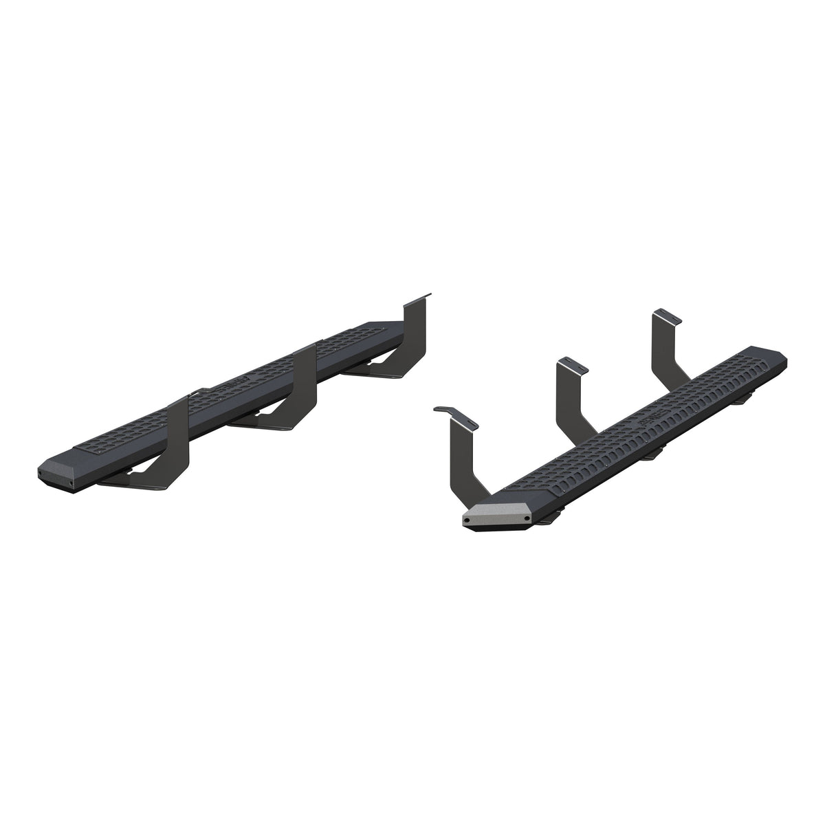 ARIES 2556055 AdvantEDGE Black Aluminum 85-Inch Truck Running Boards, Select Toyota Tundra Crew Cab