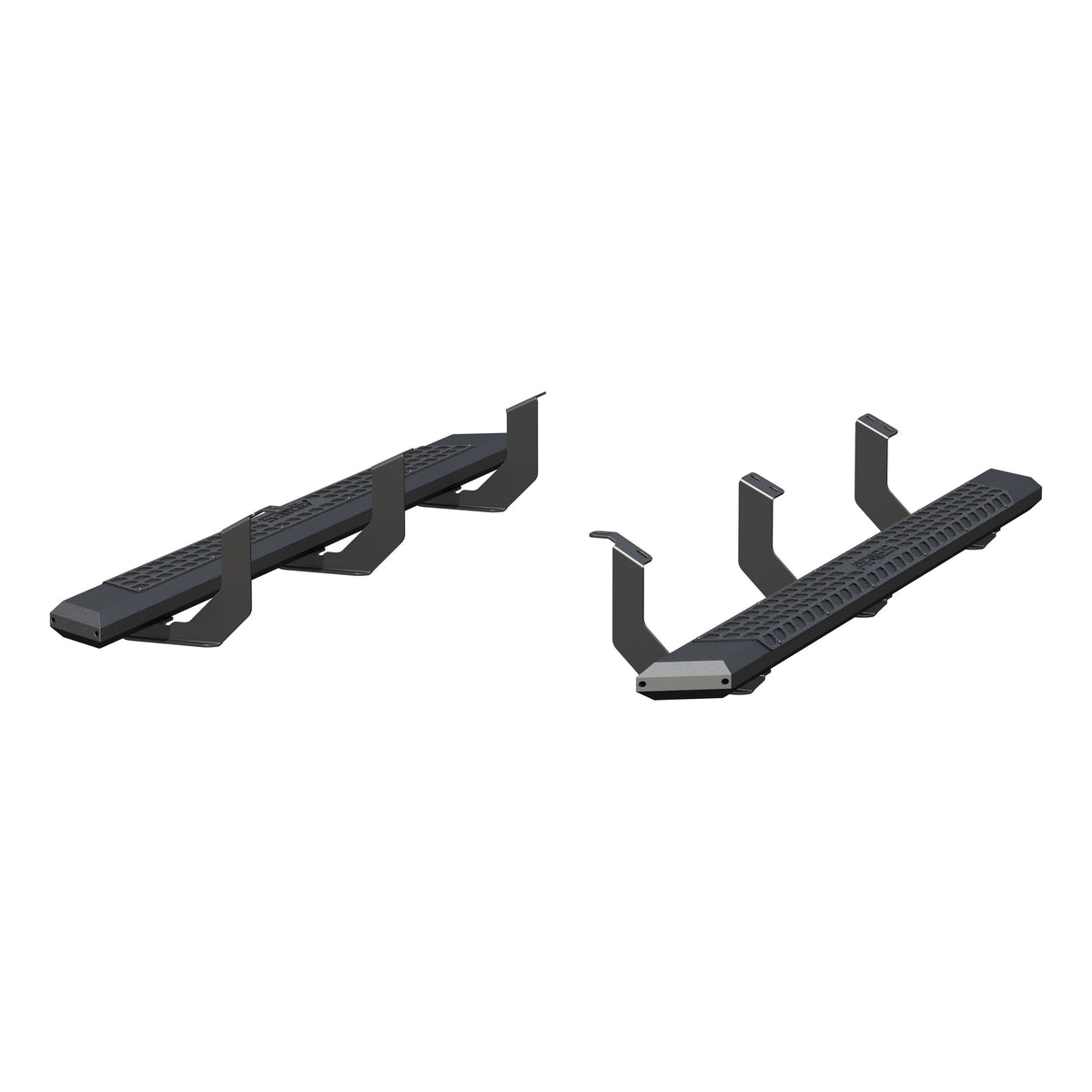 ARIES 2556056 AdvantEDGE Black Aluminum 75-Inch Truck Running Boards, Select Toyota Tundra Extended Cab