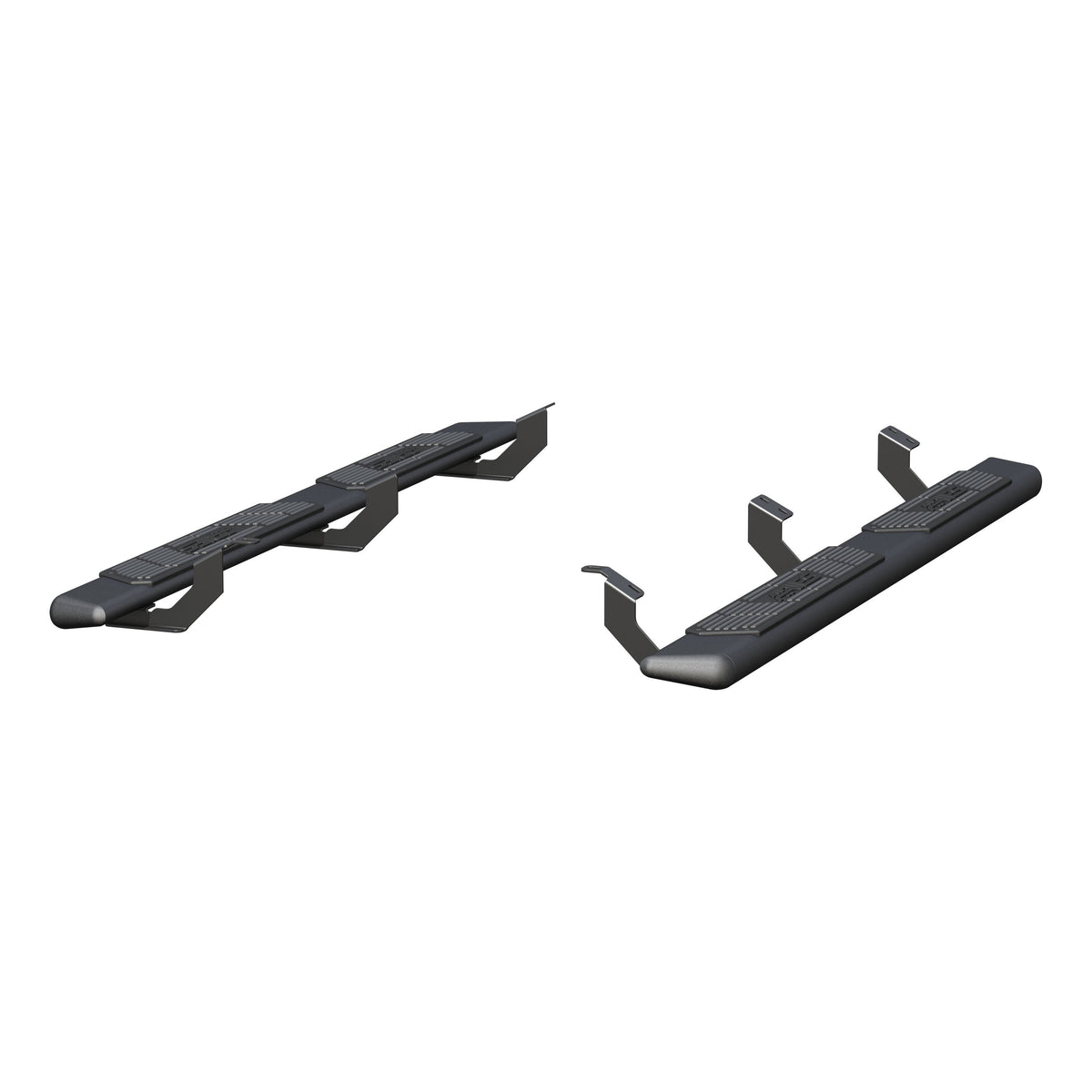 ARIES 2558027 AscentStep Black Steel 5-1/2 x 75-Inch Truck Running Boards, Select Toyota Tacoma