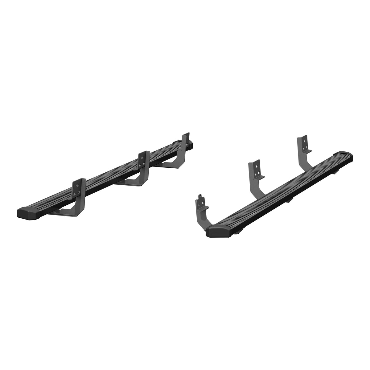 ARIES 2559006 SlimGrip 5" x 88" Black Aluminum Running Boards, Fits Select RAM 1500, 2500, 3500, 4500, 5500