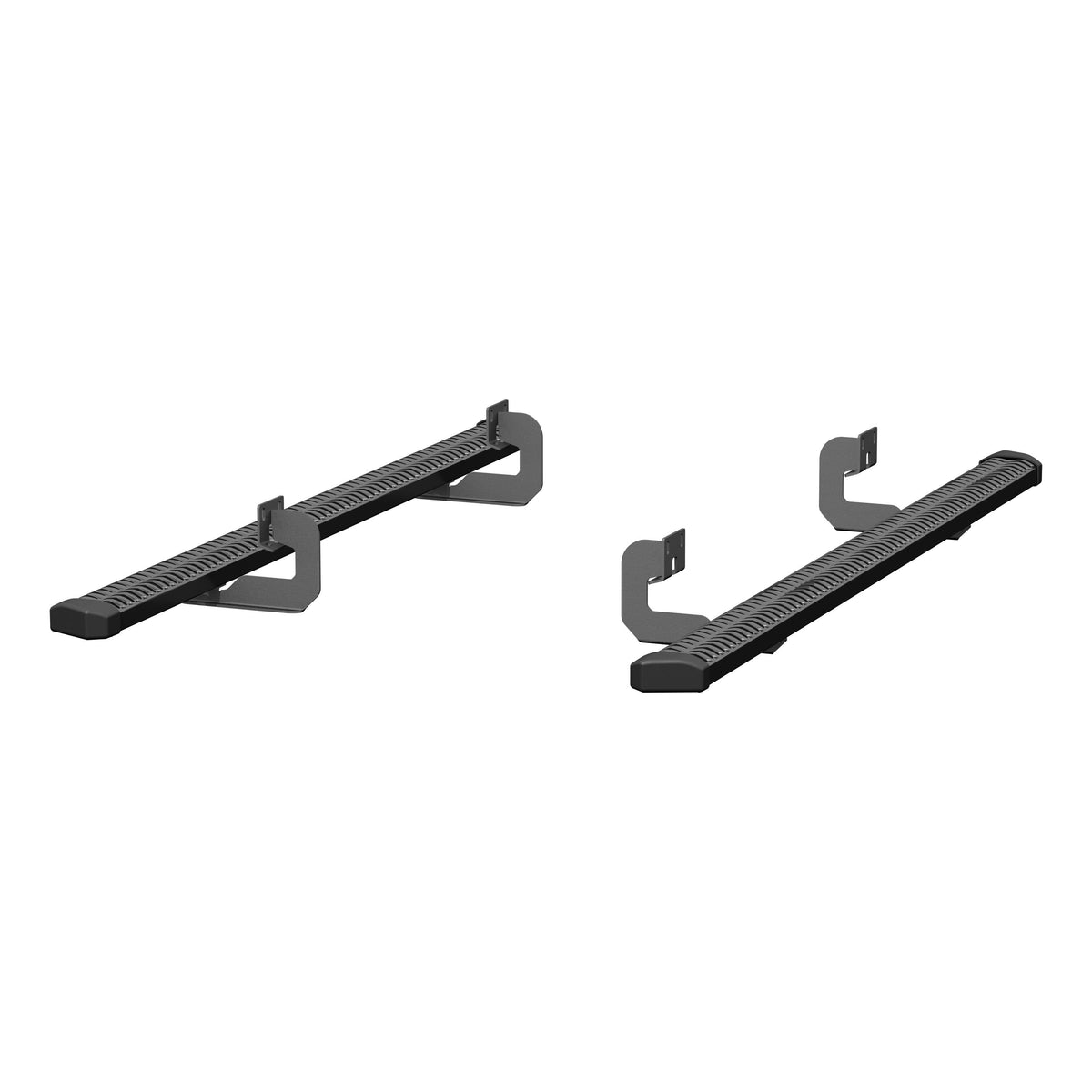 ARIES 2559008 SlimGrip 5" x 78" Black Aluminum Running Boards, Fits Select Ford F-150 Extended Cab