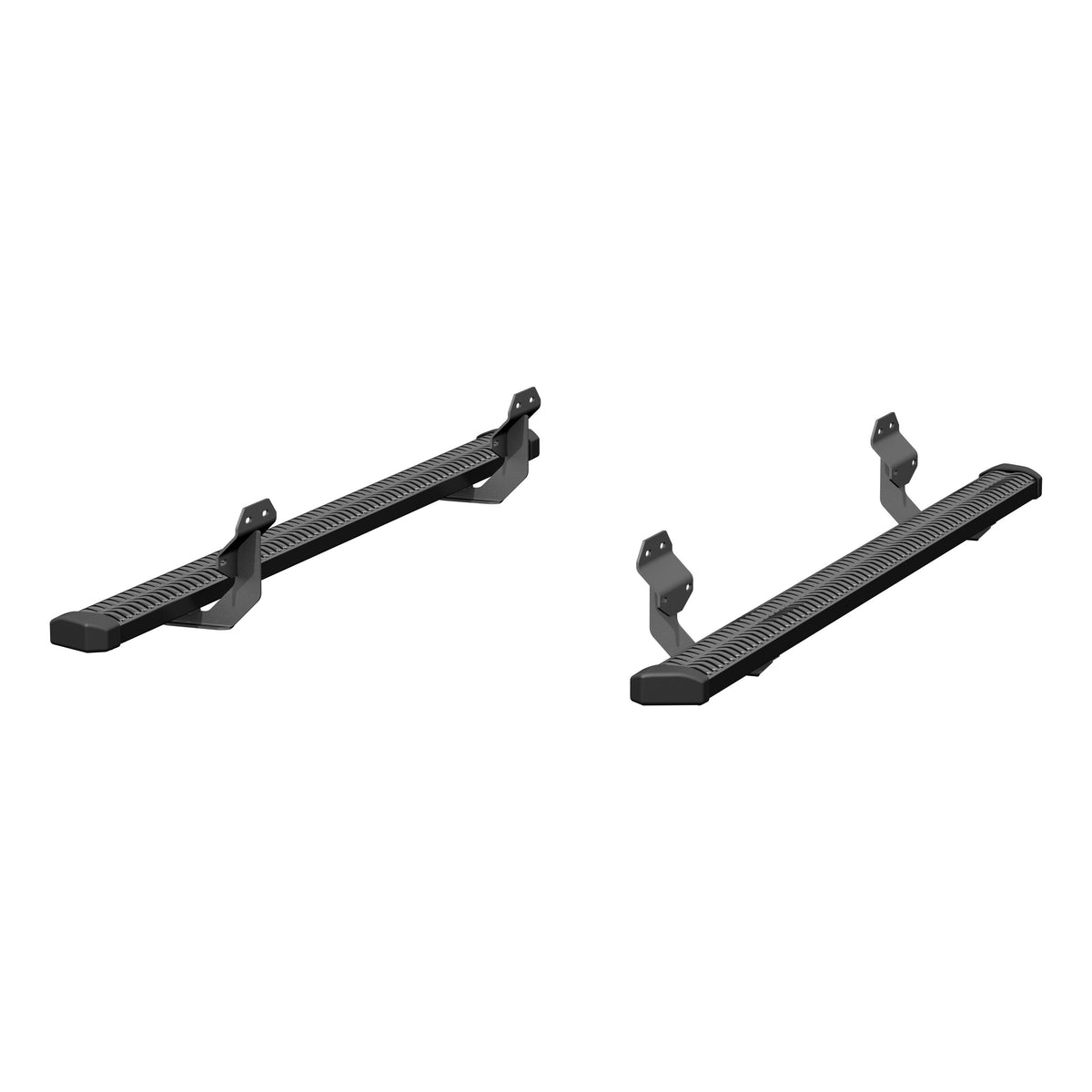 ARIES 2559012 SlimGrip 5" x 78" Black Aluminum Running Boards, Fits Select Ford F-150, F-250 Super Duty, F-350 Super Duty, F-450 Super Duty, F-550 Super Duty
