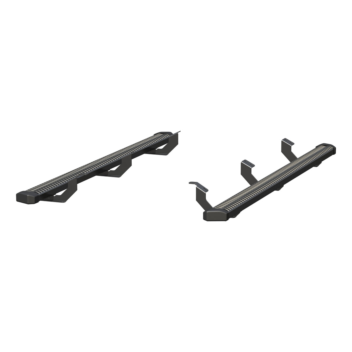 ARIES 2559026 SlimGrip 78-Inch Black Aluminum Truck Running Boards, Select Toyota Tacoma