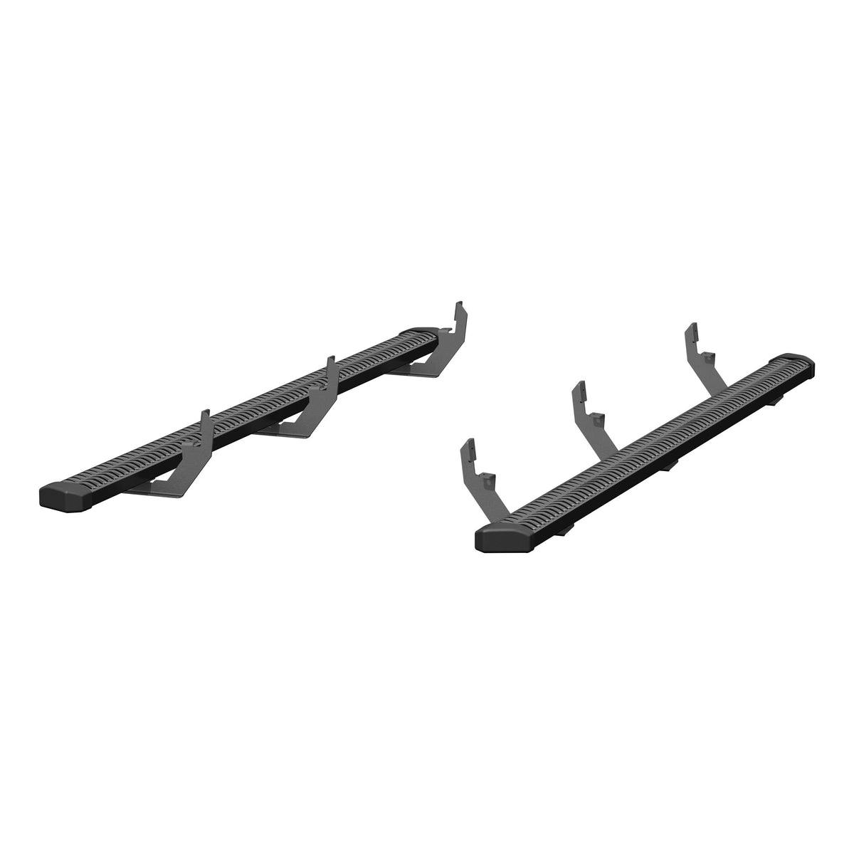 ARIES 2559044 SlimGrip 5" x 88" Black Aluminum Running Boards, Fits Select Chevrolet Colorado, GMC Canyon