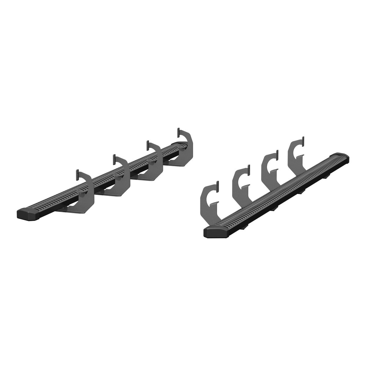 ARIES 2559047 SlimGrip 5" x 88" Black Aluminum Running Boards, Fits Select Chevrolet Avalanche, Silverado, Suburban, Tahoe, GMC Sierra, Yukon