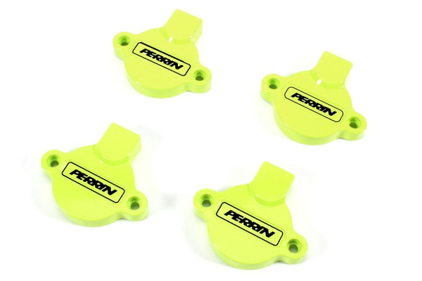 Perrin 15-22 WRX Cam Solenoid Cover - Neon Yellow - PSP-ENG-172NY by Perrin Performance - front view
