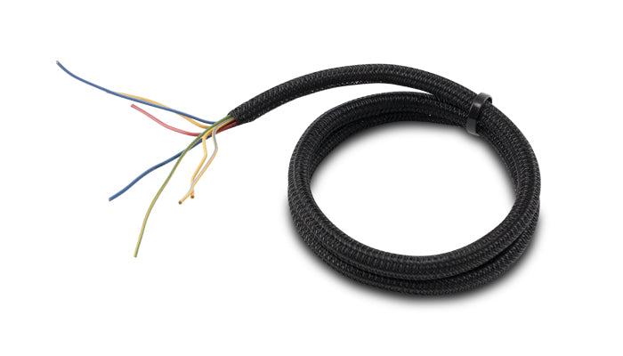 Vibrant 1.5in O.D. Flexible Split Sleeving (5 foot length) Black - 25806