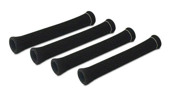 Vibrant 3/4in Dia Spark Plug Boot Insulator (4/Pack) Black color - 25891