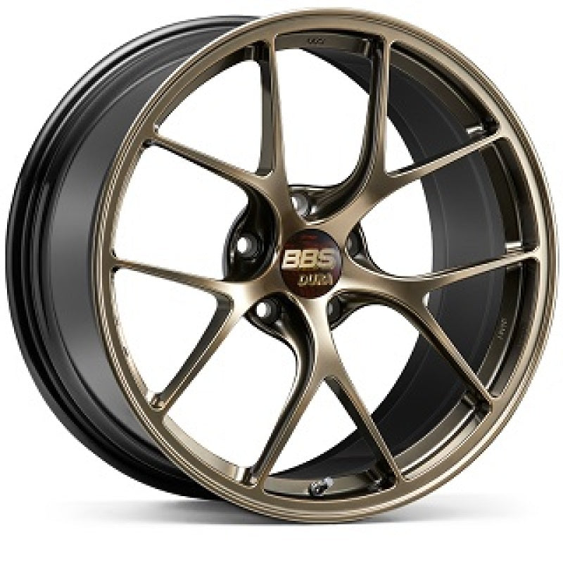 BBS RI-D 19x8.5 / 5x130 / ET53 / 71.6mm CB Diamond Gold Wheel - RI007DG