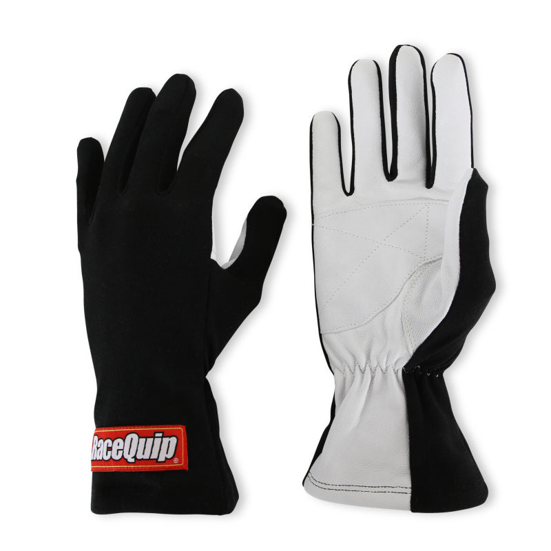 RaceQuip Black Basic Race Glove - Small - 350002RQP