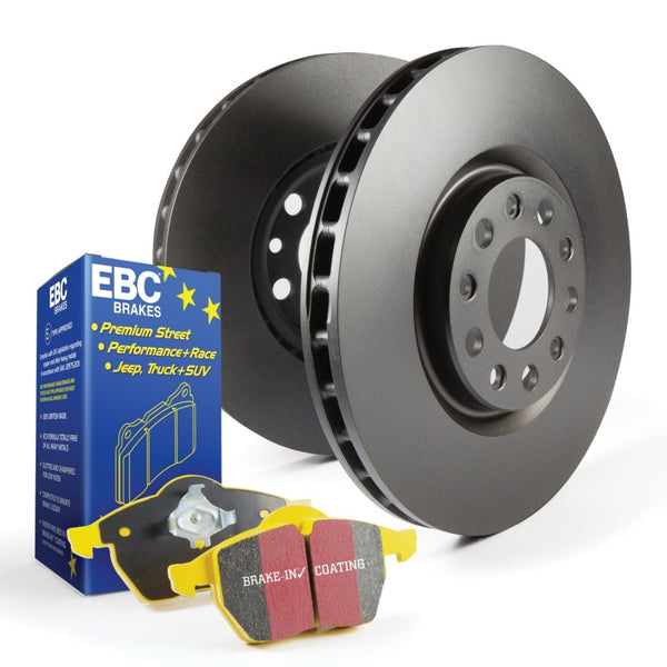 EBC S13 Kits Yellowstuff Pads and RK Rotors - S13KR1775 for 2019-2023 Lexus ES - front view