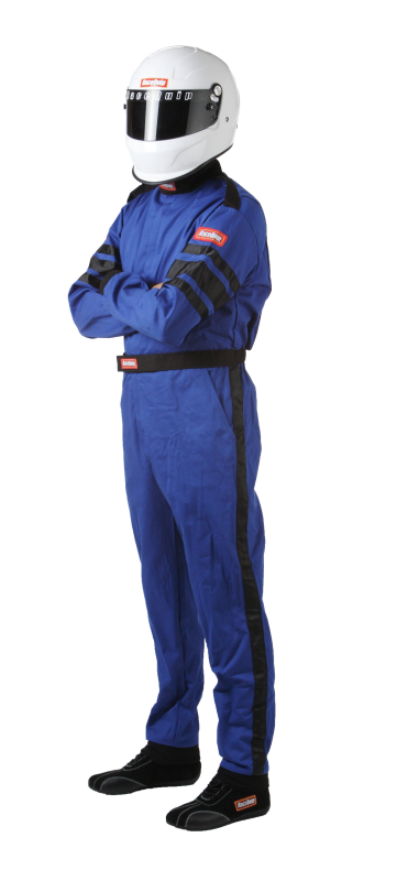RaceQuip Blue SFI-1 1-L Suit - Medium - 110023RQP
