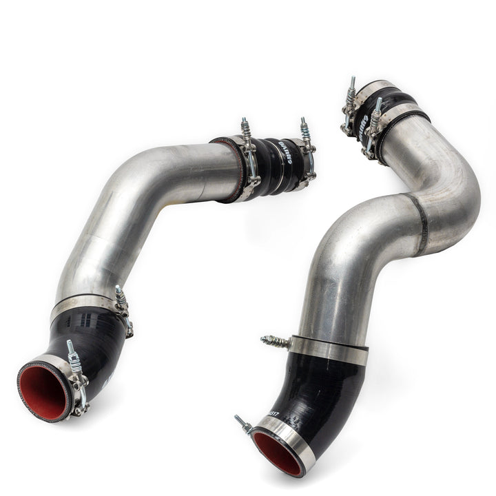Banks Power 19-21 Ram 2500/3500 6.7L Cummins Boost Tube Upgrade Kit - Red Raw Finish - 26006