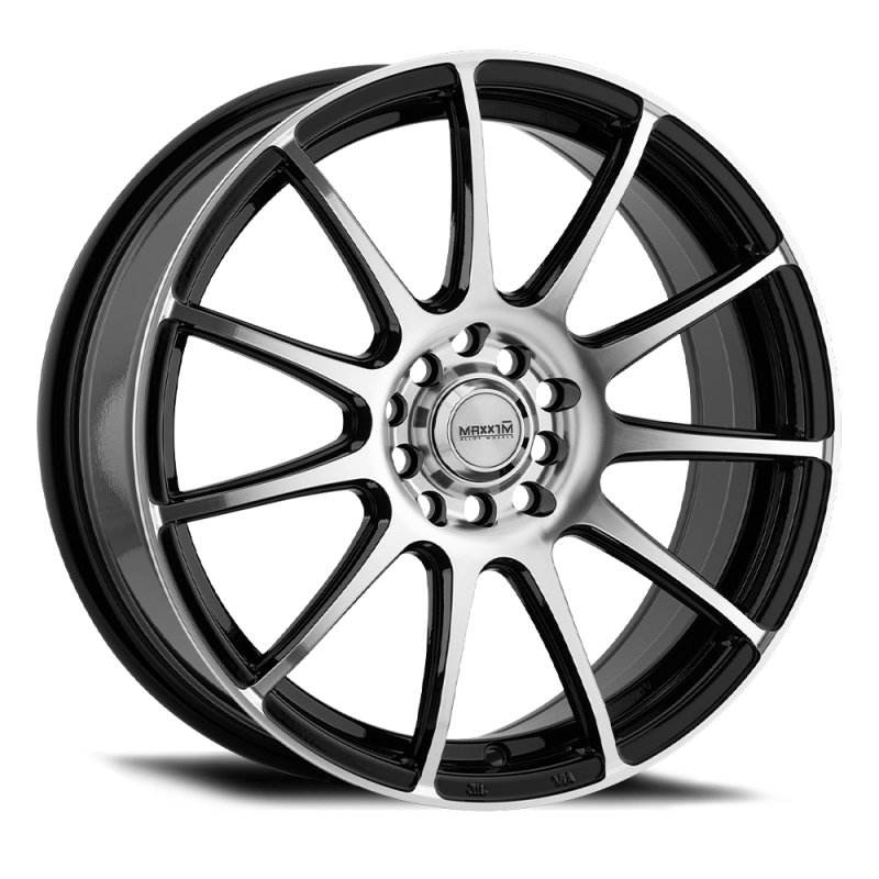 Maxxim Champ 15x6.5 10x100/114.3 ET38 Machined Face / Gloss Black - CP56T0438M