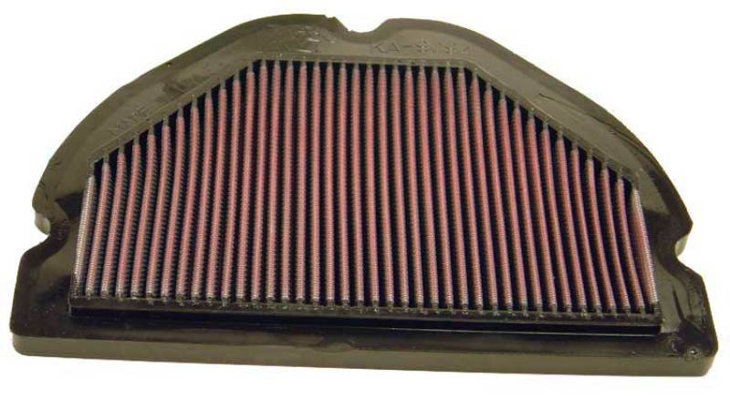K&amp;N 94-97 Kawasaki ZX9R Ninja 900 Unique Trapezoidal 12.5in OS L x 7.688in OS W Replacement Filter - KA-9094
