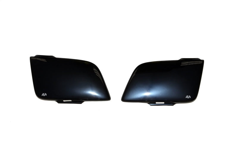AVS 05-09 Ford Mustang (Excluding GT 500) Headlight Covers - Black - 37412