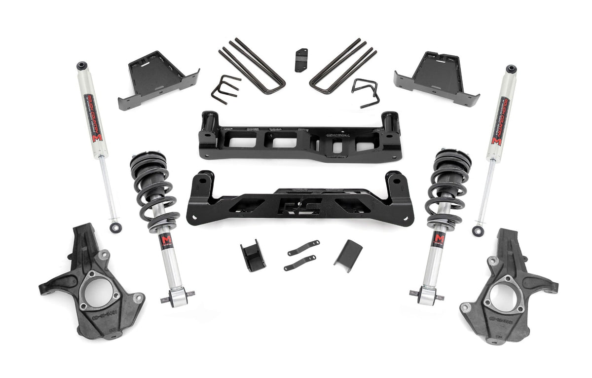 Rough Country - 7.5 Inch Lift Kit - M1 Struts/M1 - Chevy/GMC 1500 (07-13) - 26340