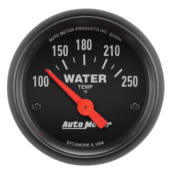 Autometer Z-Series 52mm 100-250 Degrees F. SSE Water Temp Gauge - 2635