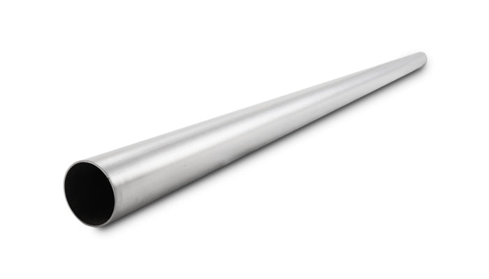 Vibrant 2.5in O.D. T304 SS Straight Tubing (16 ga) - 5 foot length - 2641