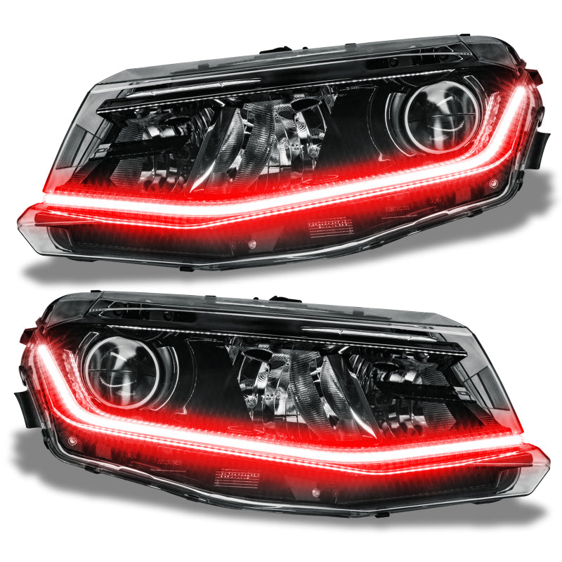 Oracle 16-21 Chevy Camaro Surface Mount DRL Modules - ColorSHIFT w/ Simple Controller SEE WARRANTY - 1297-504
