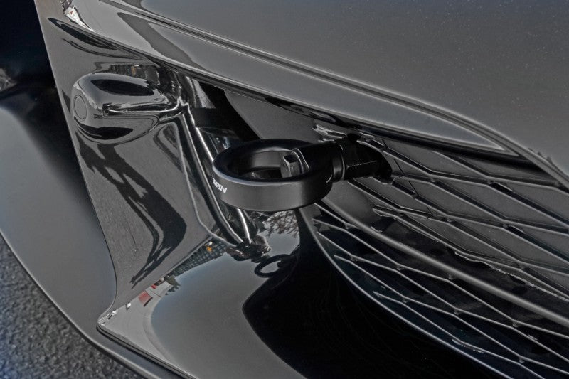 Perrin 20+ Toyota Supra Tow Hook Kit (Front) - Black - PTP-BDY-230BK