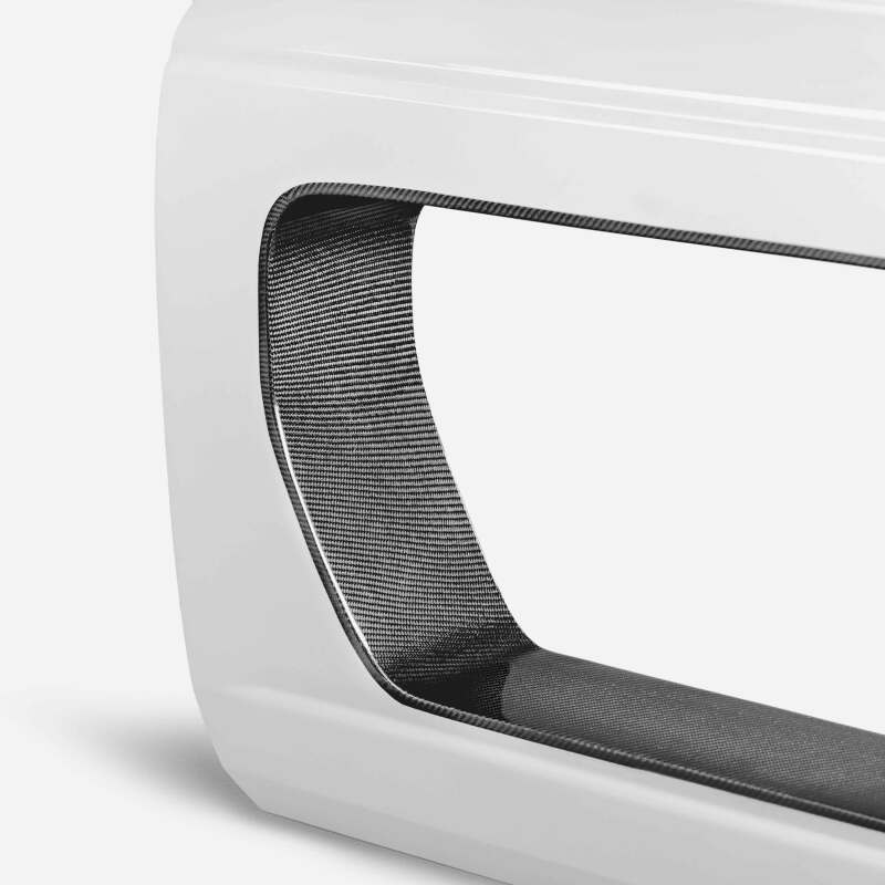 Anderson Composites 21-22 Ford Bronco 4DR Fiberglass Front Doors (Pair) w/ CF Inserts - Off Road - AC-DD21FDBR4D-HA-F-PC