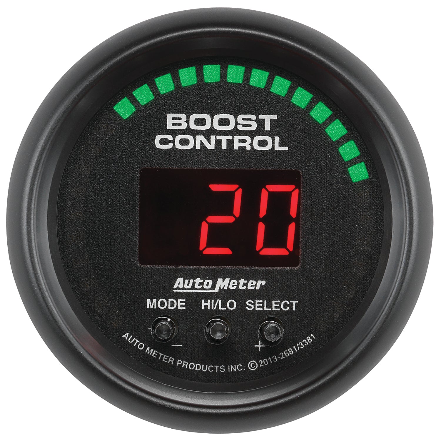 Autometer Z-Series/ES 52mm 30inHG/30psi Digital Boost Controller - 2681