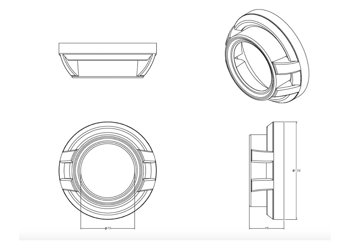 Morimoto - Apollo 1.0 Projector Shroud - S100