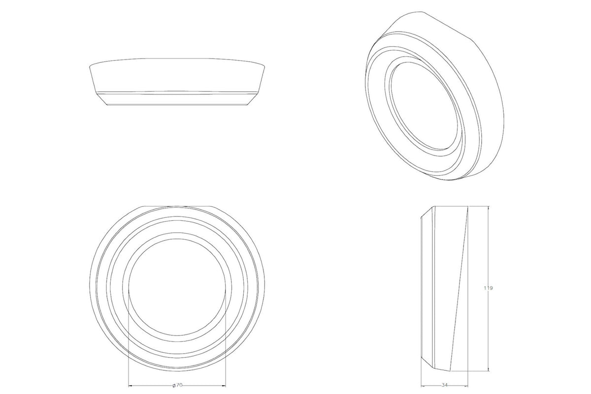 Morimoto - E55-R Projector Shroud - S180
