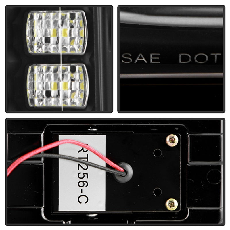 Spyder 21+ Ford Bronco Factory LED Model LED Tail Lights (ALT-YD-FB21-LED-BK) - 5088758