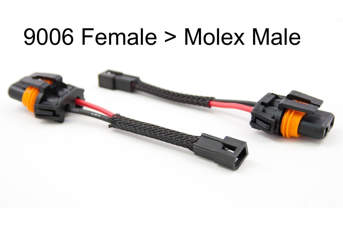 Morimoto - Adapter: 9006 Female to Molex Male - H720