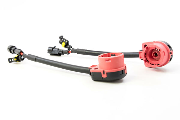 Morimoto - AMP to D2S Ballast Adapters (90 degree) - H350
