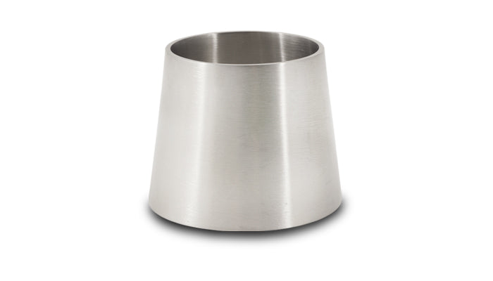 Vibrant 3.0in x 1.5in T304 Stainless Steel Straight Reducer - 6in Length - 2692