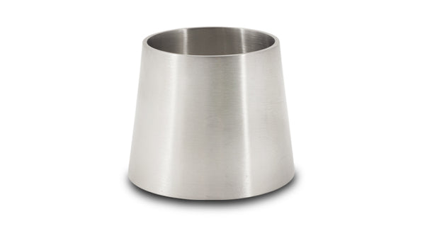 Vibrant 4.0in x 2.0in 304 Stainless Steel Straight Reducer - 2693