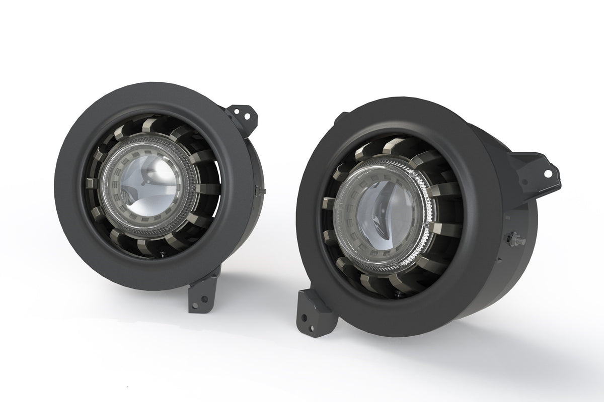 Morimoto - Wrangler JL/JT: 7in LED Headlight Adapters (Pair) - LF630