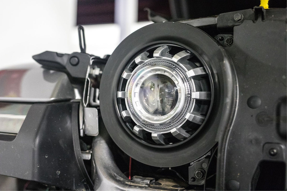 Morimoto - Wrangler JL/JT: 7in LED Headlight Adapters (Pair) - LF630