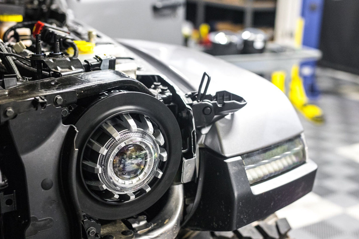 Morimoto - Wrangler JL/JT: 7in LED Headlight Adapters (Pair) - LF630